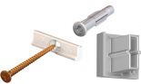 Montageset Contour Rail (per 5 stuks)