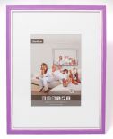 Wooden Picture Frame M302 - 3D - Violet