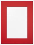 Mat Board Red - Standard Sizes