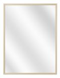 Spiegel met Vlakke Aluminium Lijst - Natuur Eik - 40x60 cm