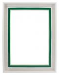 Wooden Panel Frame M600 - U-Profile - White