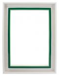 Wooden Panel Frame M600 - U-Profile - White